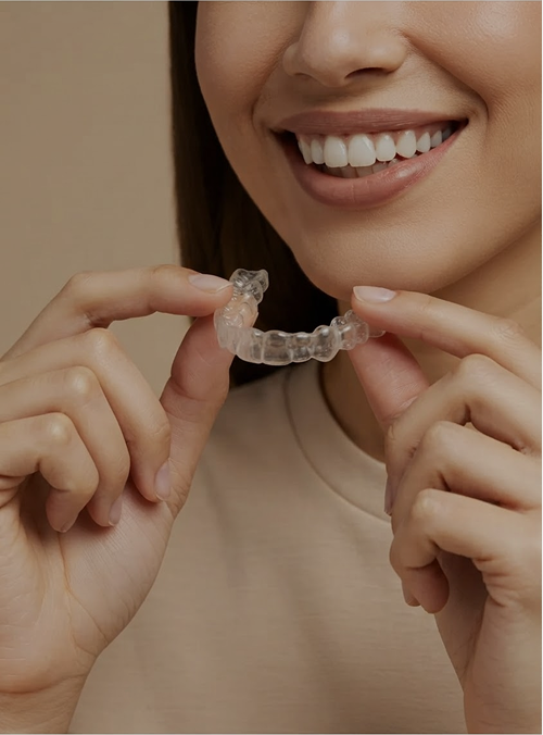 Happy patient smile